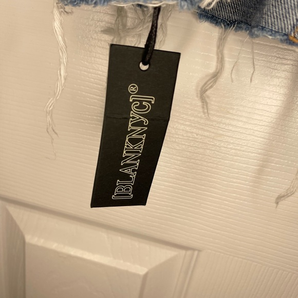 NWT BLANKNYC denim overall skirt size 30 - Picture 7 of 9